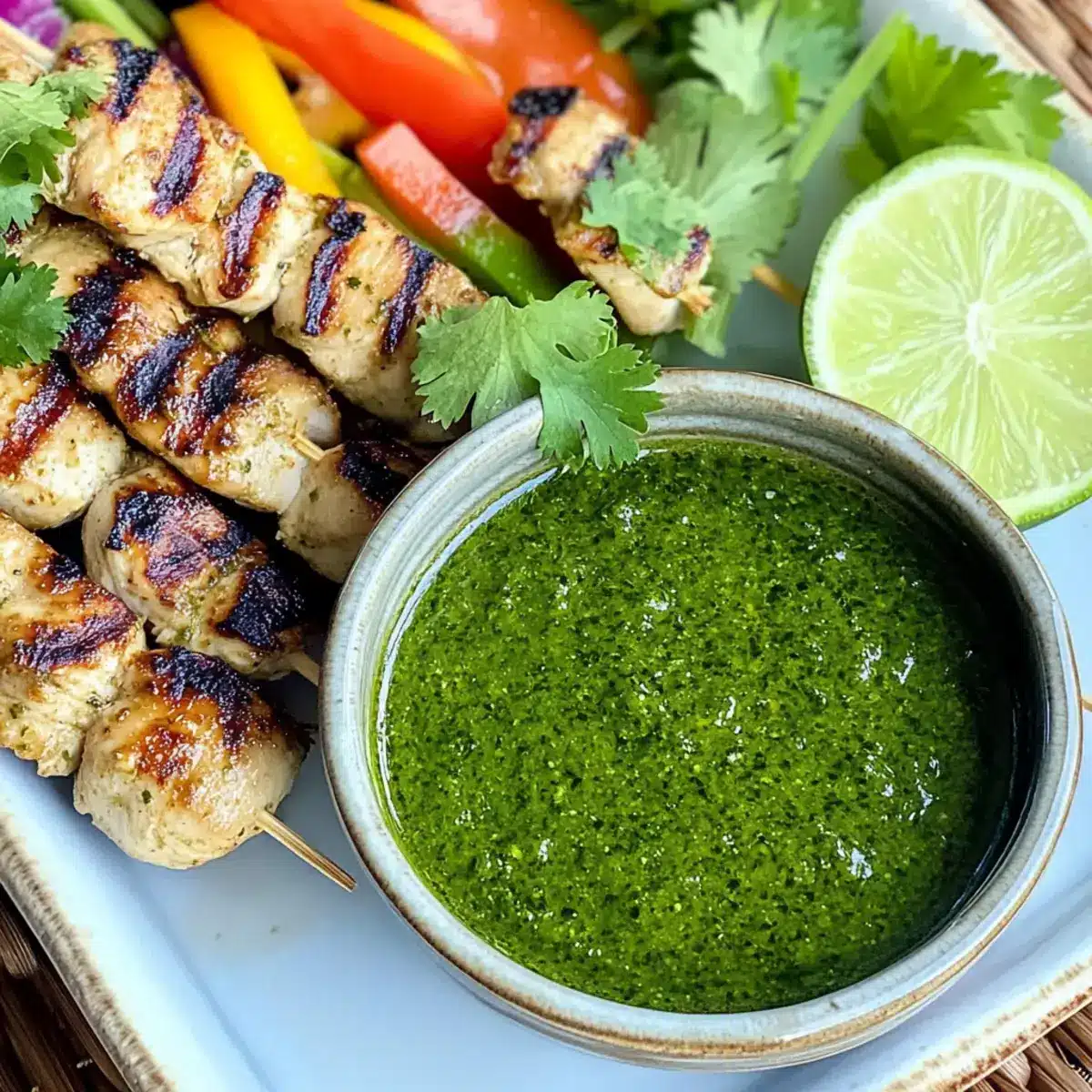 thailändische Koriandersauce