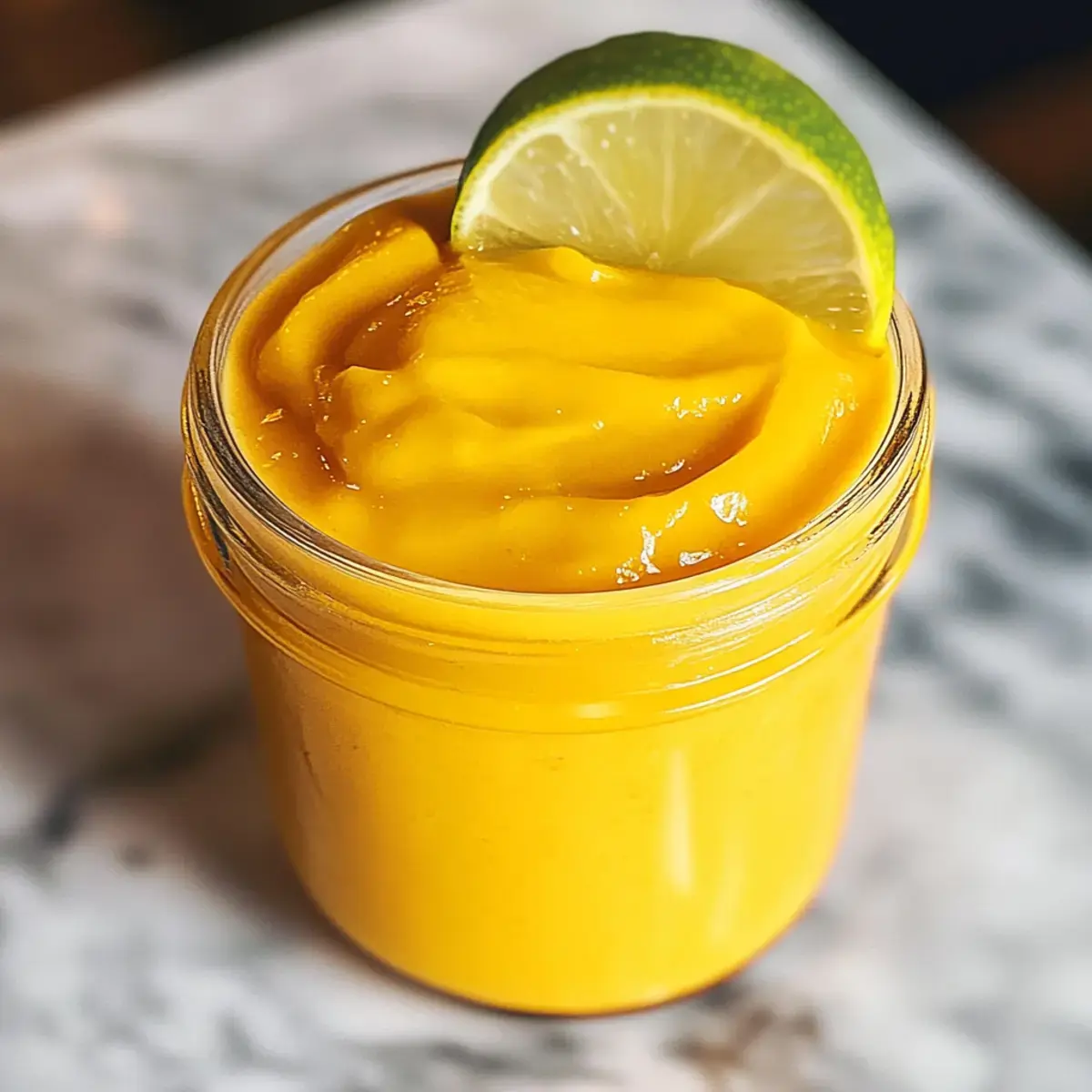 vegane Mango-Curd