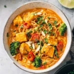30-Minuten Vegane Rote Curry-Nudelschalen