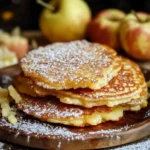 7 Minuten Apfel Pancakes