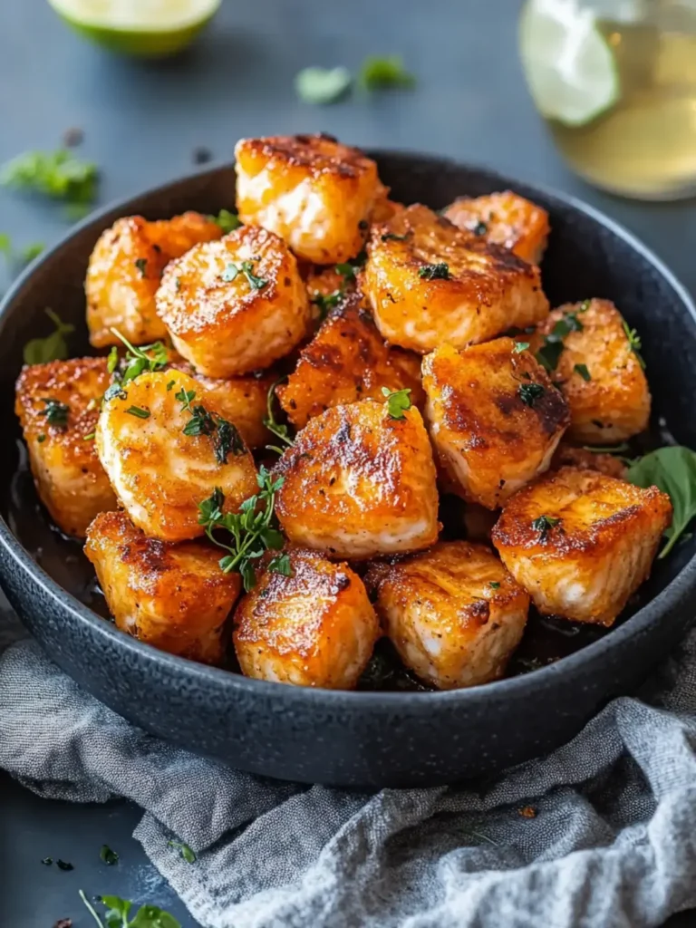 Air Fryer Lachs Bissen