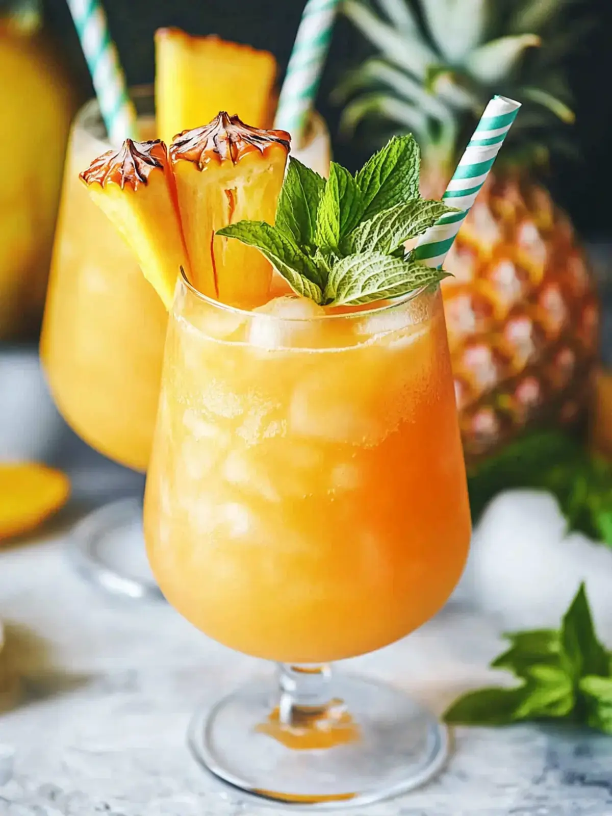 Ananass Mango Rum Punch