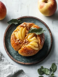 Apfel-Crisp gefüllte gebackene Äpfel