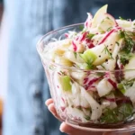 Apfel Radieschen Salat