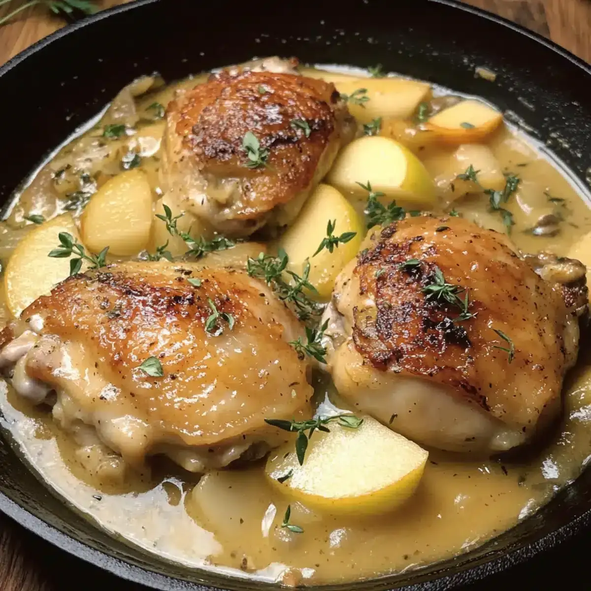 Apfelwein Hähnchen
