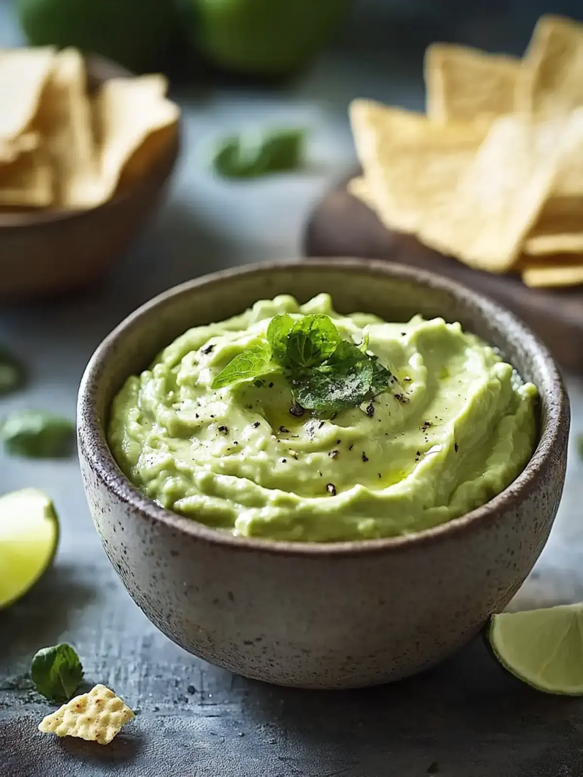 Avocado Dip mit Frischkäse