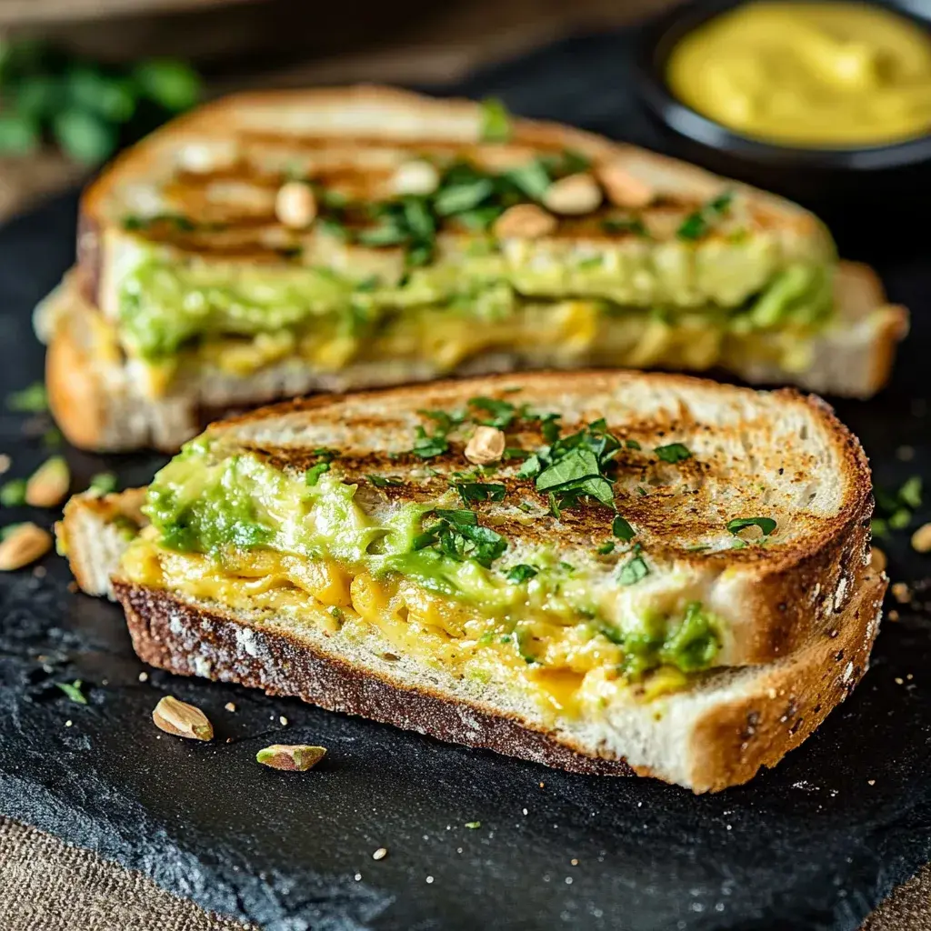 Avocado-Räucherlachs-Toast mit Pistazien-Dukkha