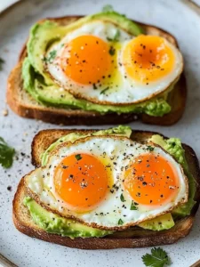 Avocado-Toast mit Ei: Dein Start in einen gesunden Morgen