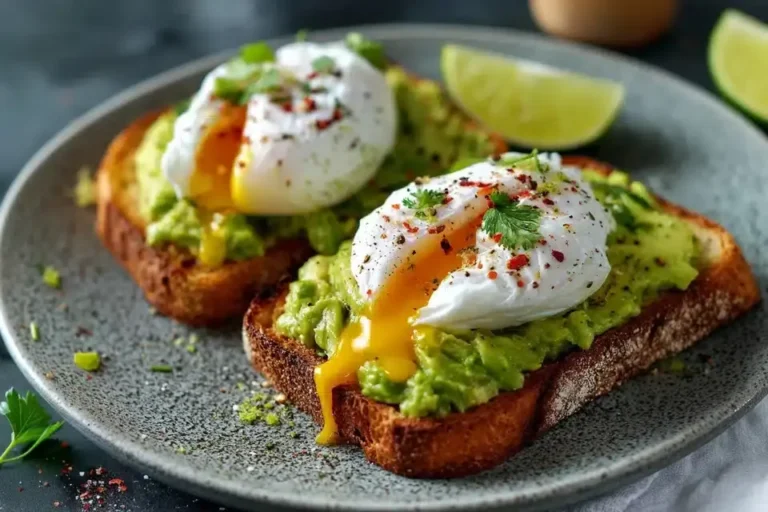 Avocado Toast pochiertes Ei