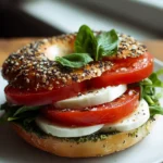Bagel Tomate Mozzarella Rezept