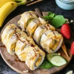 Bananen Sushi Rollen