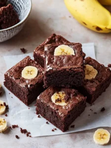 Saftige Bananenbrot-Brownies