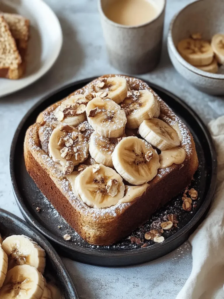 Bananenbrot Zimtrollen