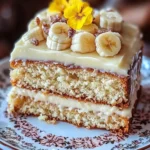 Bananenbrotkuchen mit Frischkyse Frosting