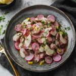 Bayerischer Wurstsalat mit Radieschen