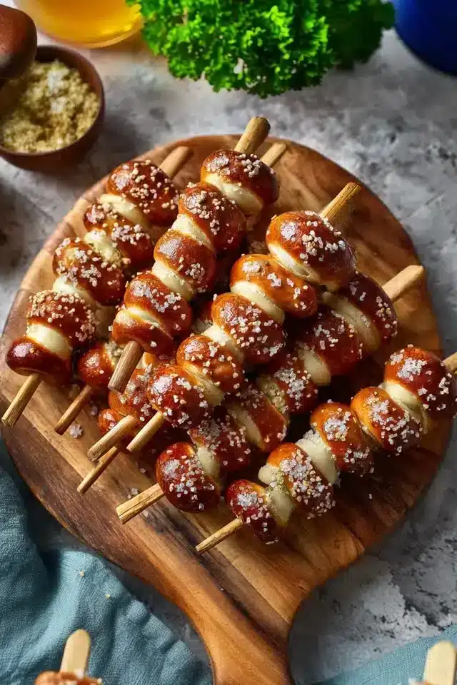 Bayrische Laugenspieße Rezept