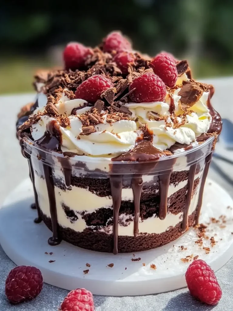 Beladene Brownie-Käsekuchen-Tassen – Magisches No-Bake Dessert