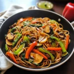 Beladene Gemyse Lo Mein