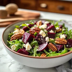 Der beste Rüben-Salat mit Rucola