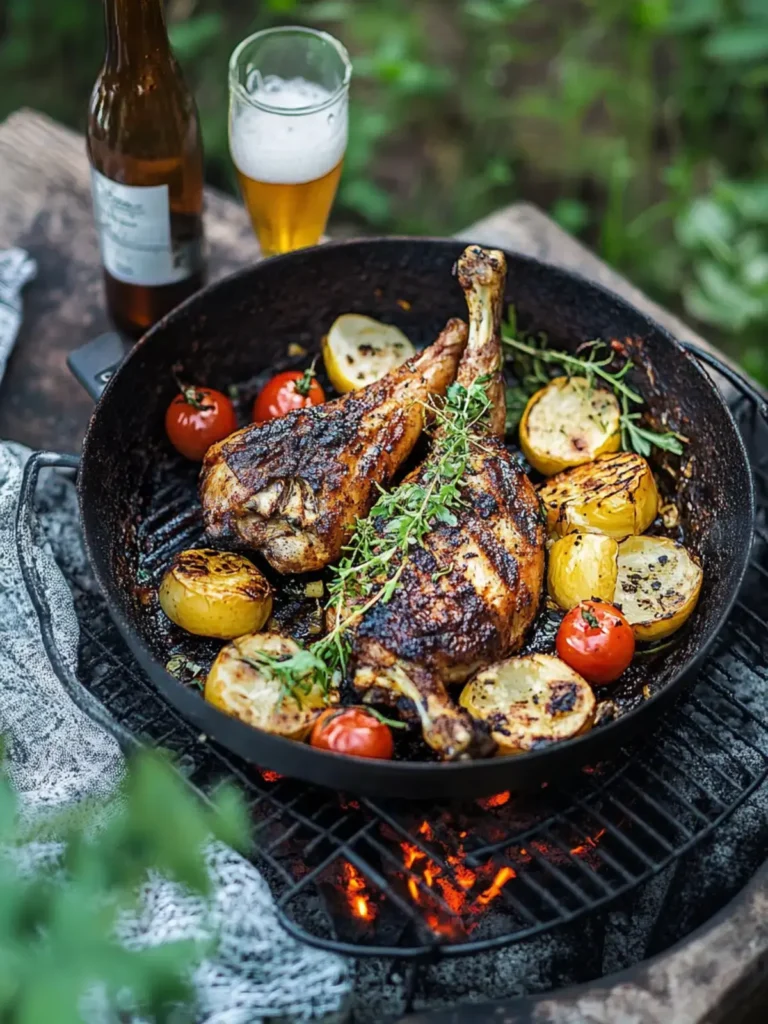Bierdosenhähnchen vom Grill – Saftig und Einfach Zubereitet
