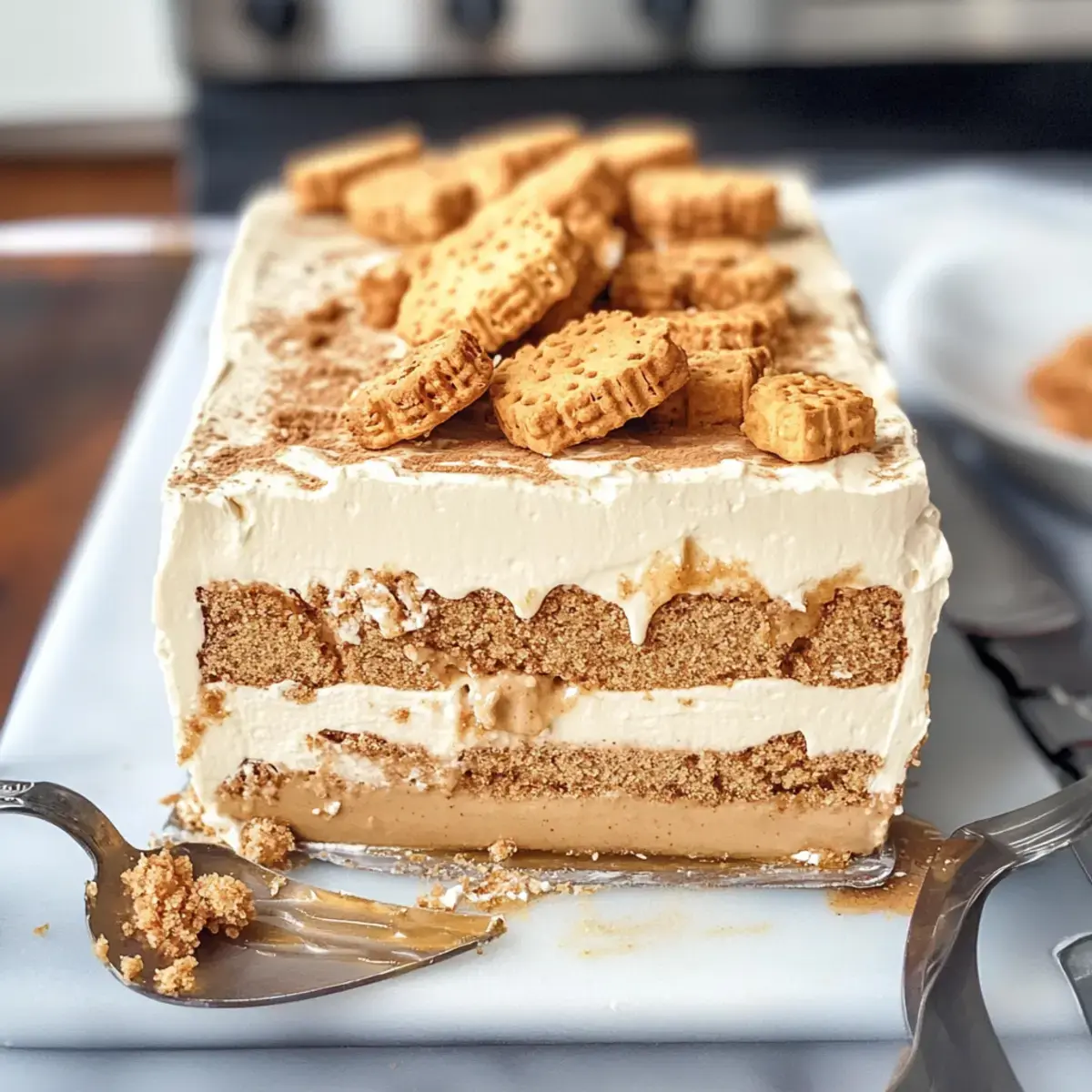 Biscoff Kühlschrankkuchen Zutaten