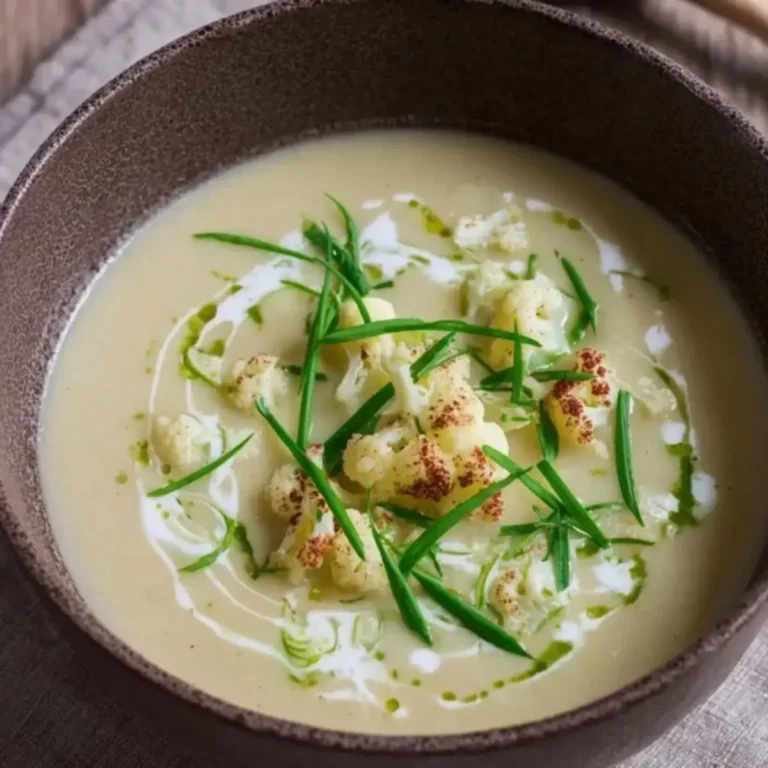 Blumenkohlsuppe