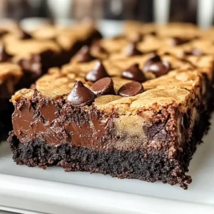Braune Butter Brookies