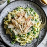 Bärlauch Käse Spätzle mit Röstzwiebeln