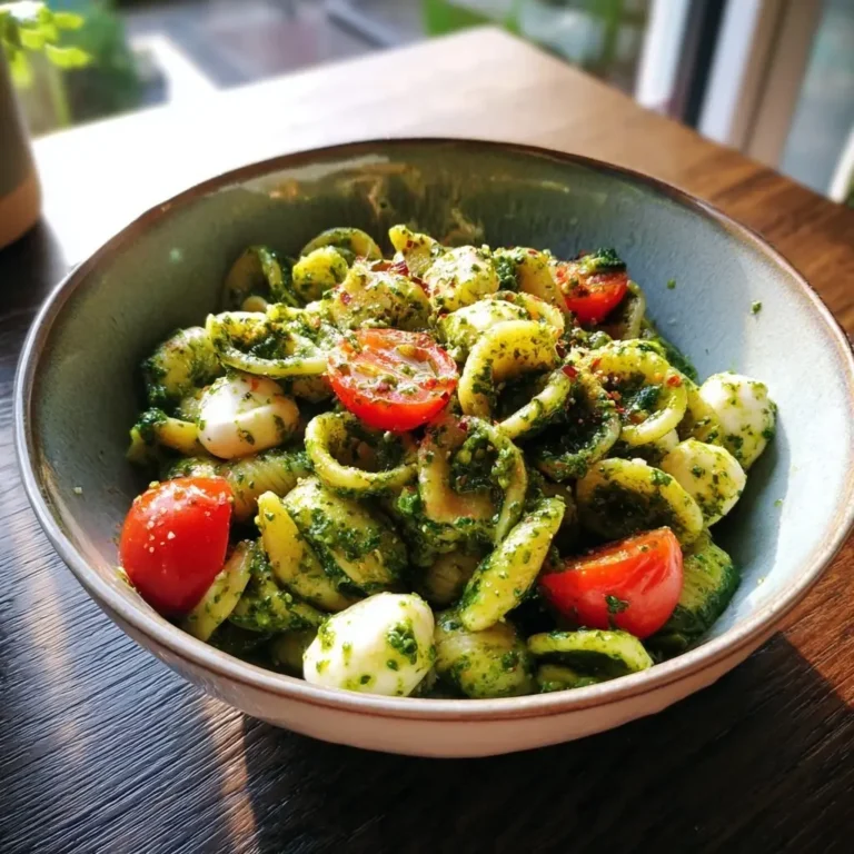 Bärlauch-Pesto-Nudeln