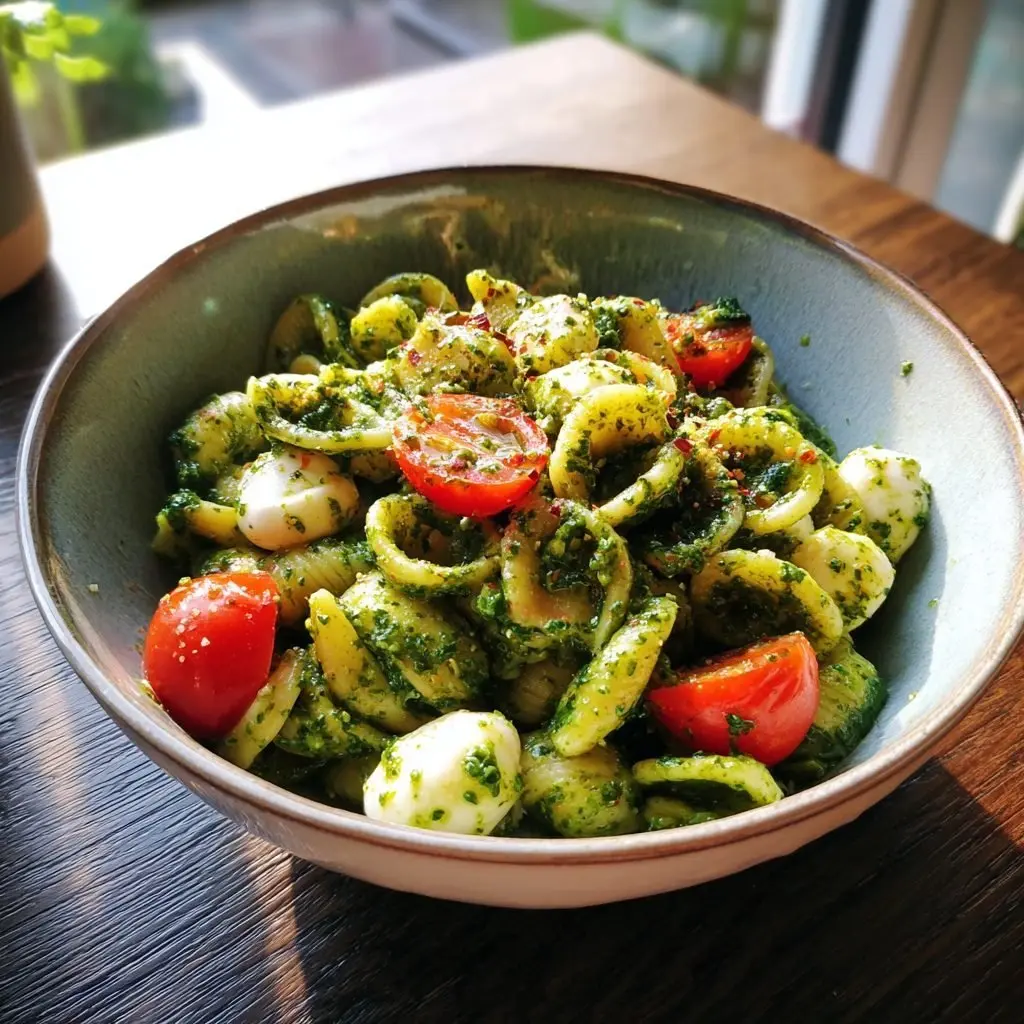 Bärlauch-Pesto-Nudeln