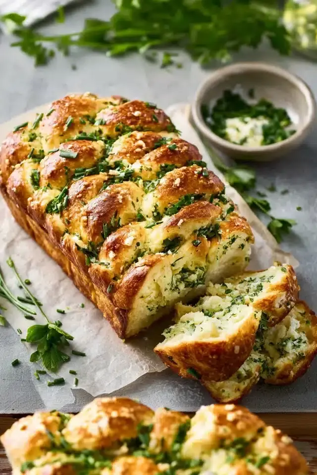 Bärlauch Zupfbrot