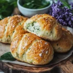 Bärlauchbrötchen ohne Hefe