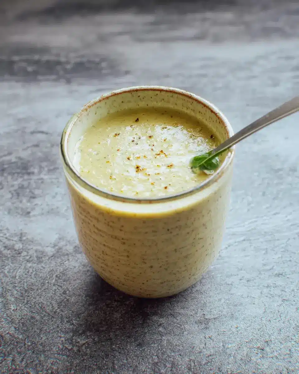 Caesar Dressing ohne Ei und Sardellen