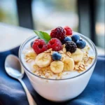 Chiapudding mit Skyr und Erdbeeren Rezept