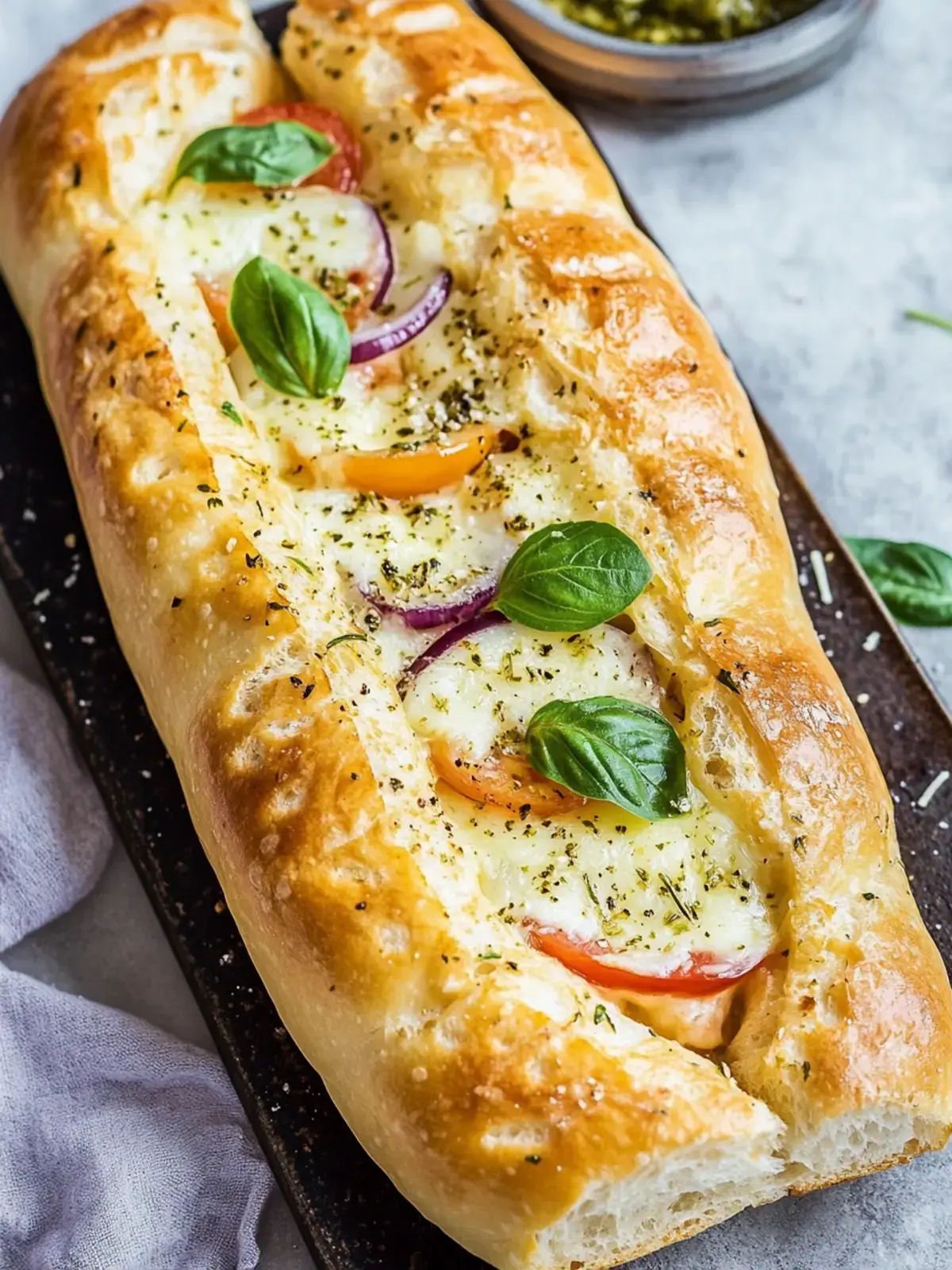 Copycat Subway Italienisches Kräuter und Käsebrot