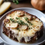 Crockpot Franzysischer Zwiebel Fleischlaib