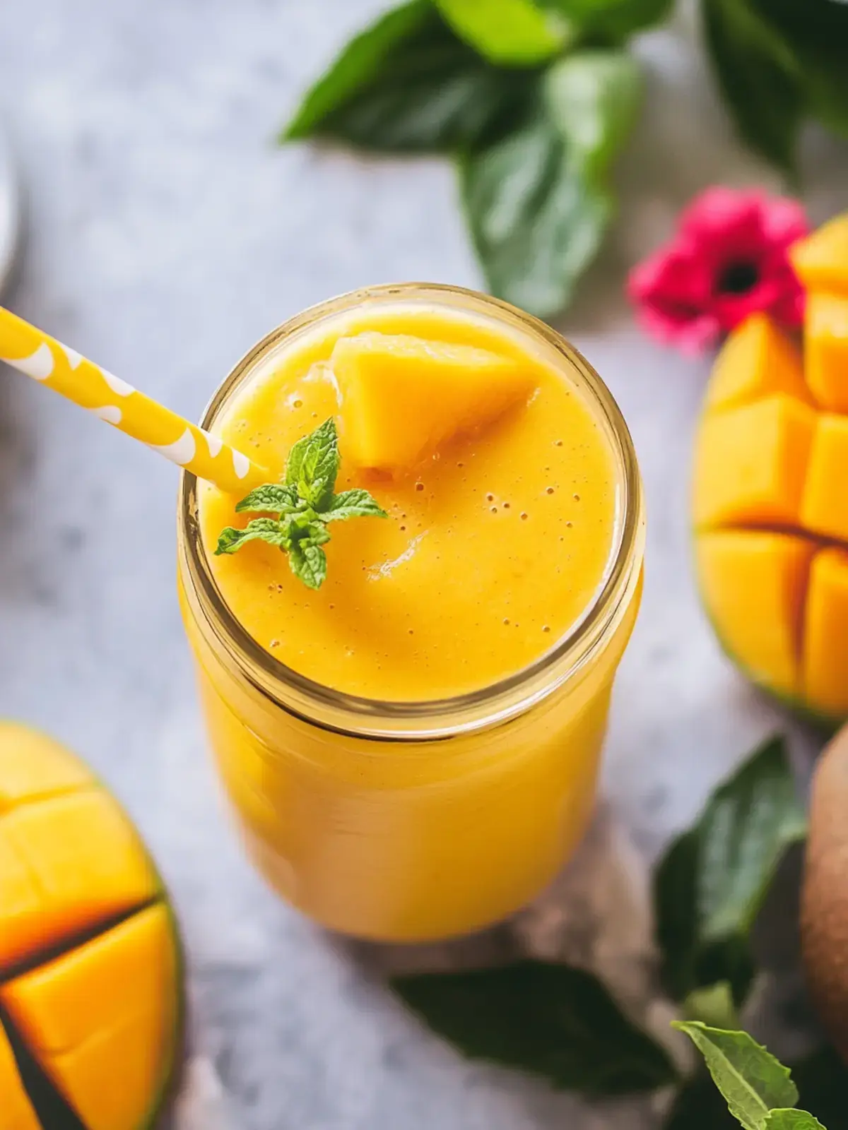 Der beste Mango Smoothie