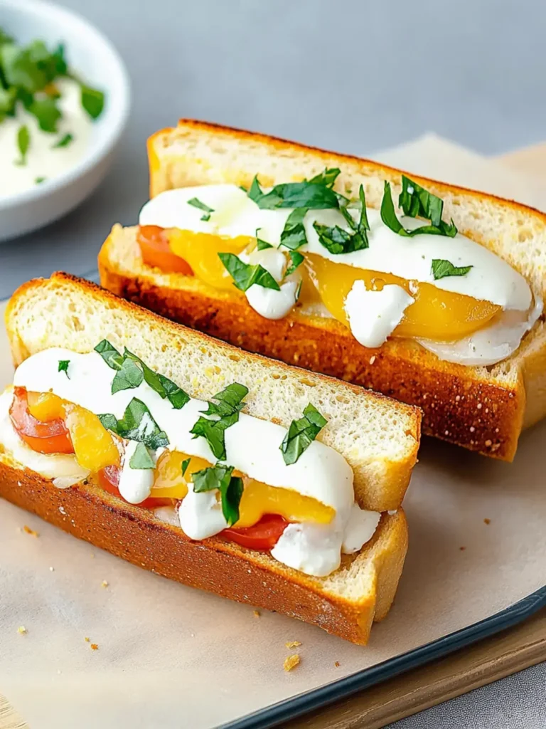 Eiersandwich mit cremiger Sriracha-Mayo für perfekten Genuss