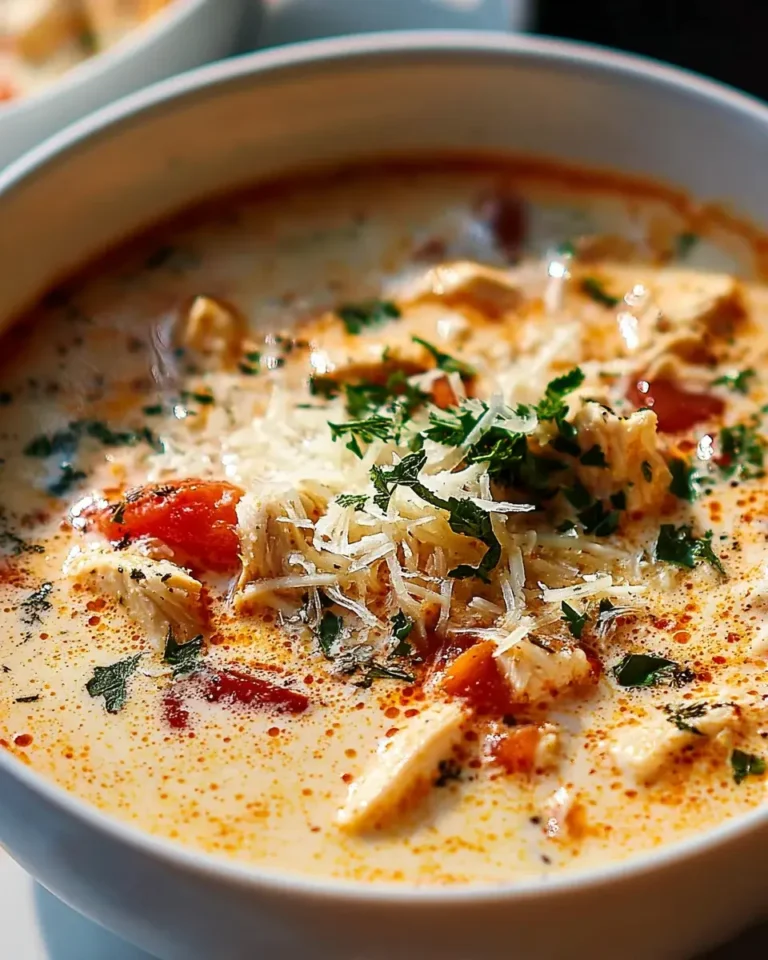 Einfache Cremige Crock Pot Hähnchen Parmesan Suppe Rezept – Tastelle