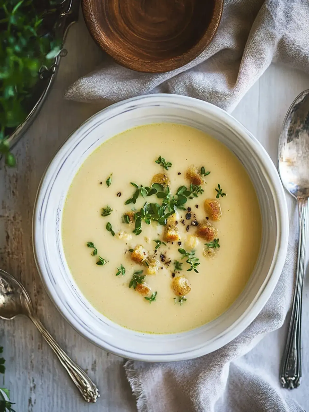 Einfaches Knoblauchsuppenrezept