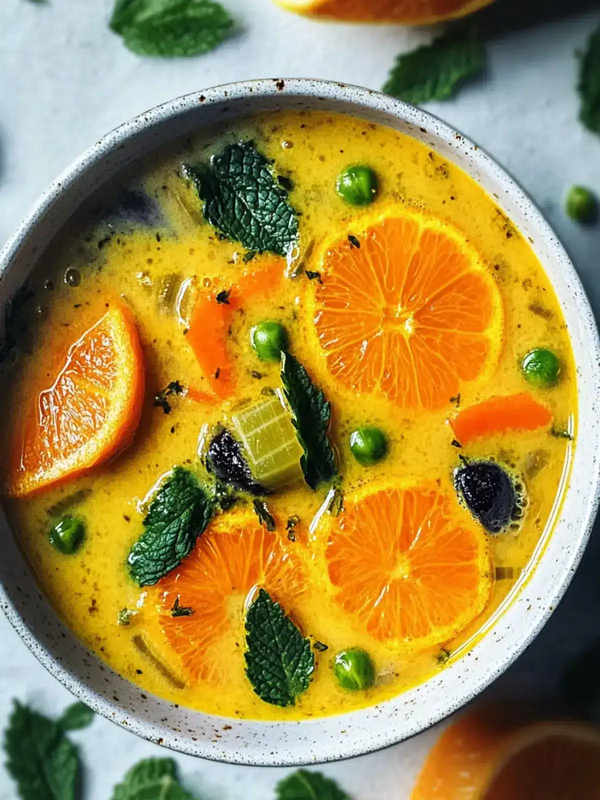 Entzündungshemmende Kurkuma Hühnersuppe