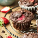 Erdbeer Schoko Muffins Rezept