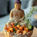 Erdnuss Syykartoffel Buddha Schyssel