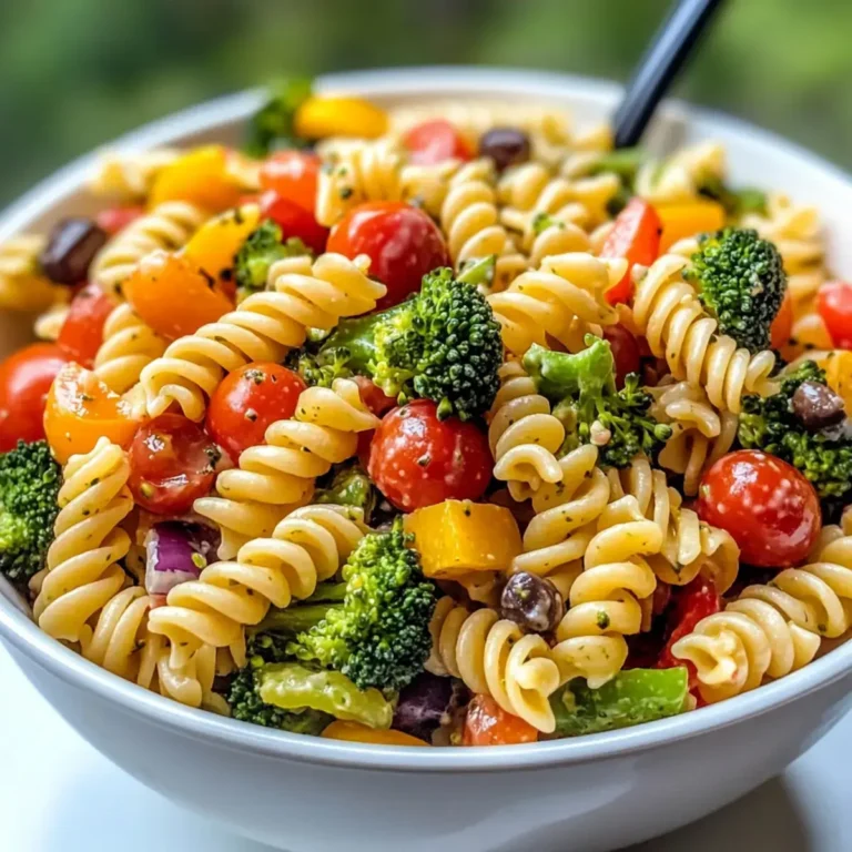 Erfrischender Nudelsalat