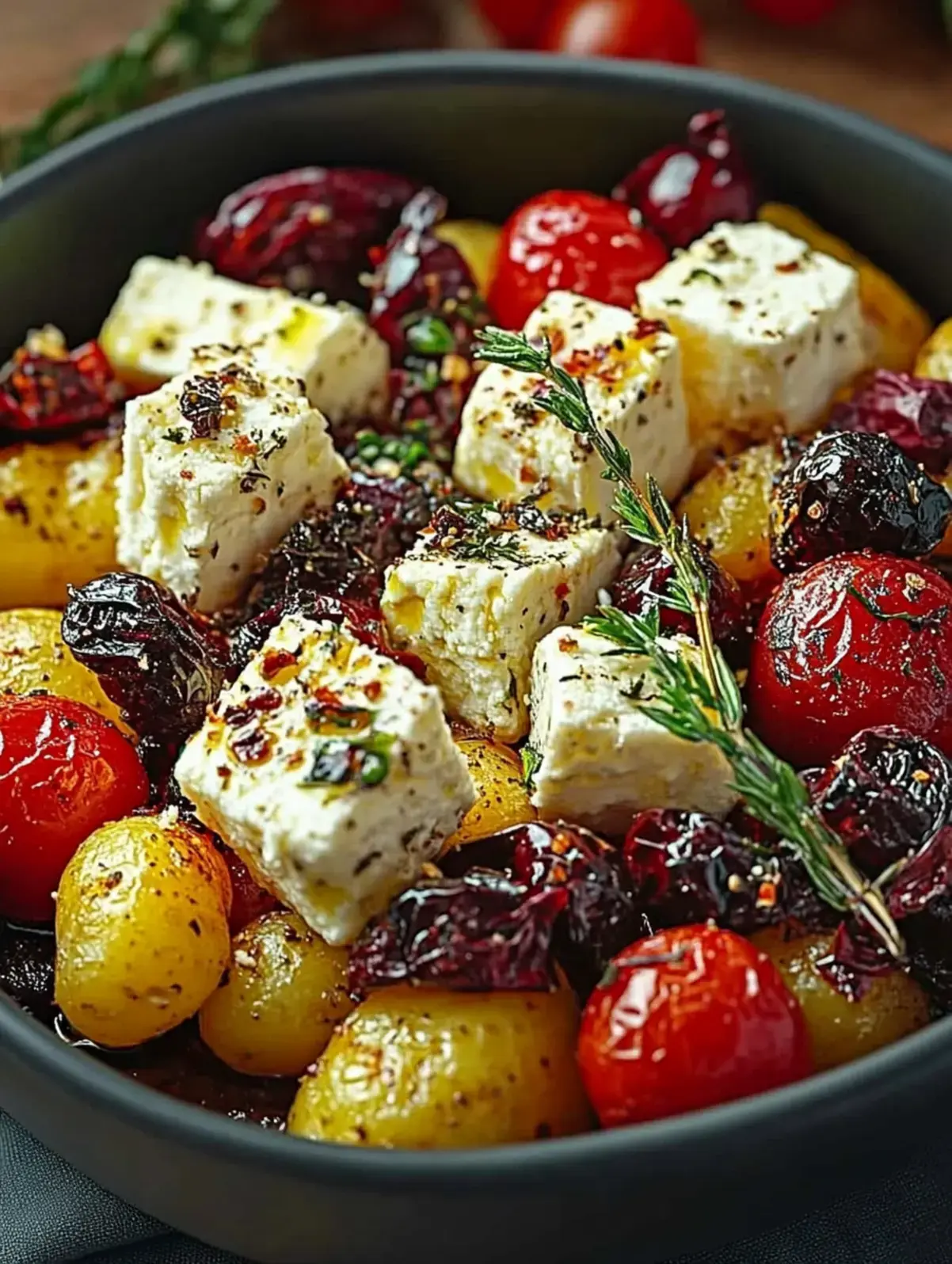 Feta Kartoffeln Ofengemüse