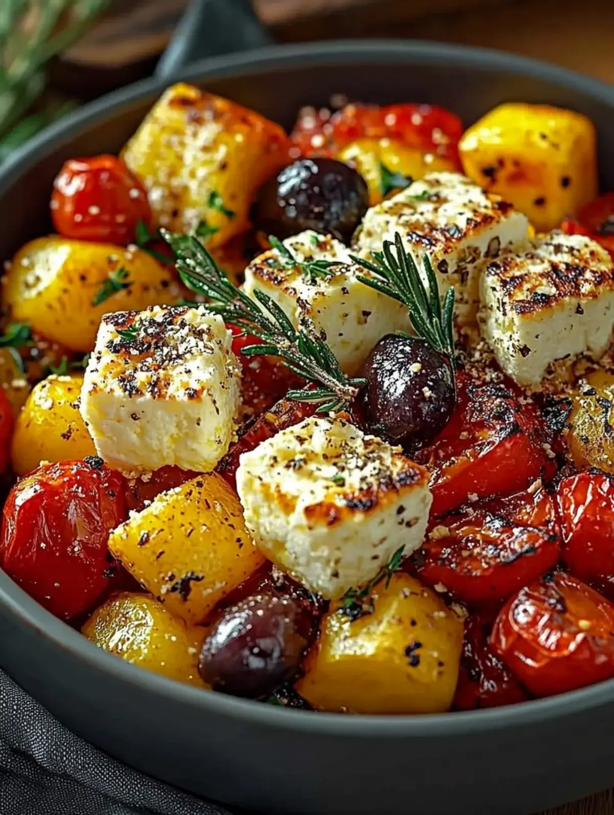 Feta Kartoffeln Ofengemüse