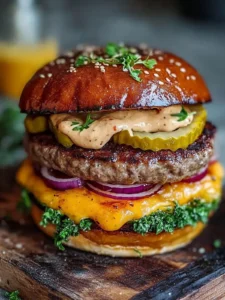 Fliegender Holländer Burger Rezept: Köstliches Käsevergnügen ohne Brötchen