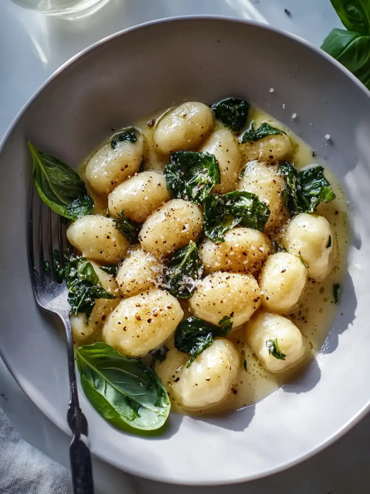 Frische Bärlauch Gnocchi