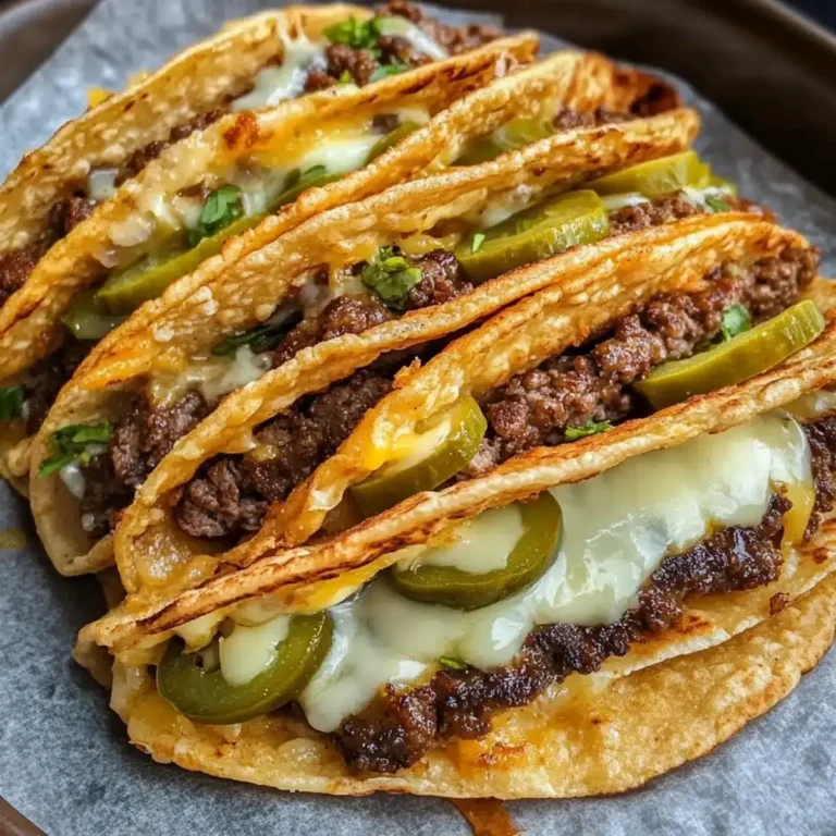 Frittierte Smash Burger Tacos