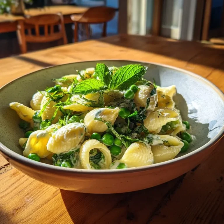 Frühlingspasta mit cremigem Ricotta, jungen Erbsen und frischer Minze – LNNRW